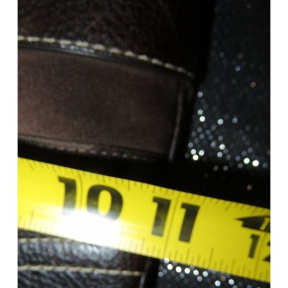 SOLD COACH 2006 Hampton Exotic Python Mixed Canvas & Leather Hobo Handbag - Picture 9 of 14